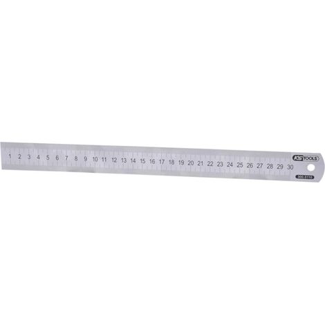 Kstools – Règle semi-rigide en acier inoxydable 300 mm – Graduation recto verso 1 mm – Classe II – Pour chantiers humides