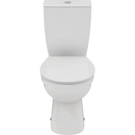 Ideal Standard Eurovit+ Close Coupled Toilet with 6/4 Litre Cistern - Soft Close Seat (1/5)