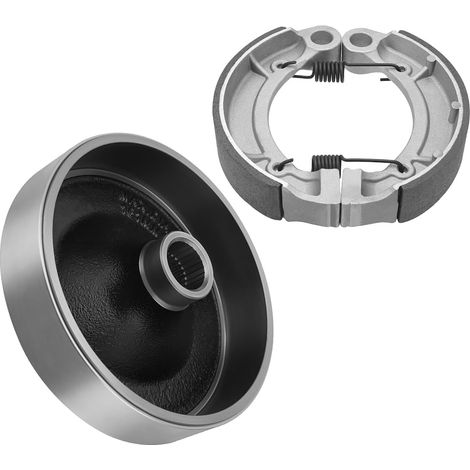 Rear Brake Drum Hub For Grizzly 350 Bruin 250 350 Big Bear 250 2004-2014 Kodiak 400 2x4 2003-2004 Kodiak 400 4x4 2004 Big Bear 400 2005-2005-2000 6 Wolverine 350 2006-2009 (1/5)