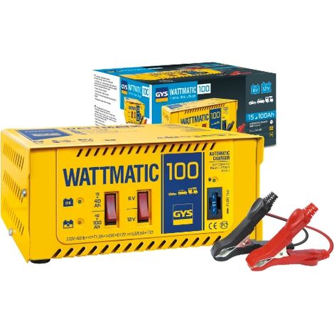 Cargador WATTMATIC 100 CARGADOR TRADICIONAL WATTMATIC 100 230V-6/12V - 170W