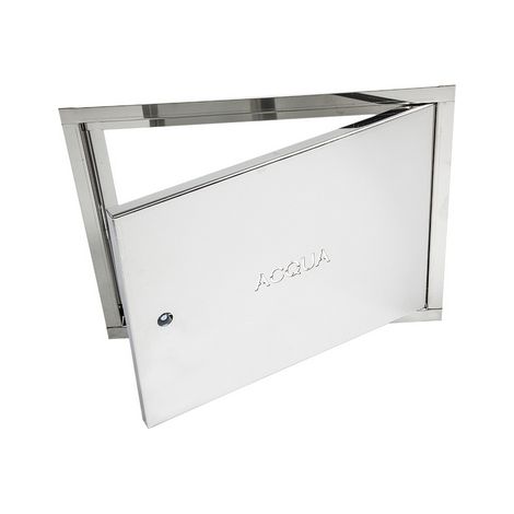 SPORTELLO PER PROTEZIONE ACQUA ZINCATO- H1xL1(nicchia)31x41- HxL 35x45- DK- pezzi 1