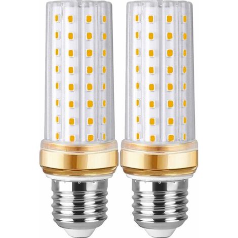 E27-LED-Glühbirne, warmweiß, entspricht 20 W Halogenglühbirne, 3000 K, 1000 lm, 360-Grad-Winkel, nicht dimmbar, E27-Schraube, kein Flimmern, E27-LED-Beleuchtung, 2er-Pack (1/5)