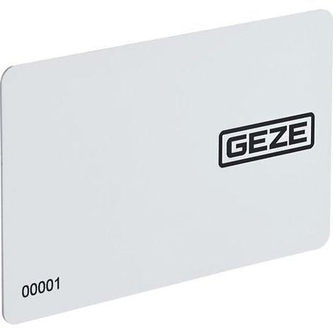 GEZE  sistema  de  control  de  acceso  tarjeta  de  identificación  MIFARE  DESFireEV2  blanca  tarjeta  transpondedora  RFID  -  185711 (1/3)