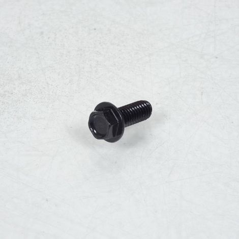 Vis Hexagonale mâle 8mm M6 pas 100 16mm annodisé Noir 3AS Racing (1/2)