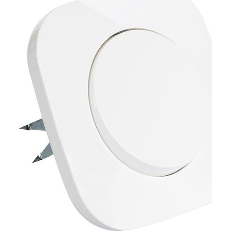 Va-et Vient Simple Classic Round  Blanc