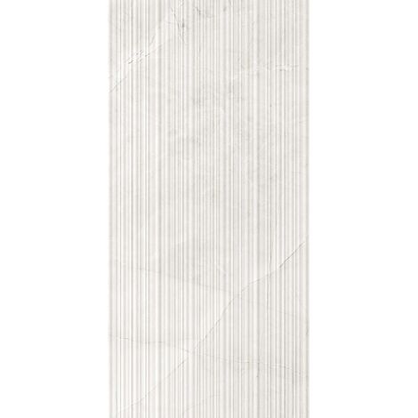 Revêtement En Grès Cérame Effet Marbre Naturel Gris Clair Rigato Rt 60X120 - EAFP1541 (Ceramishop.fr) (1/2)