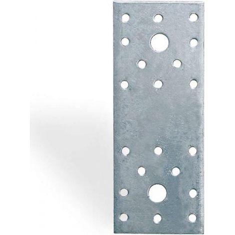Giunto a piastra forato 180 x 40 mm.