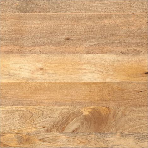 Tischplatte 70x70x3,8 cm Quadratisch Massivholz Mango