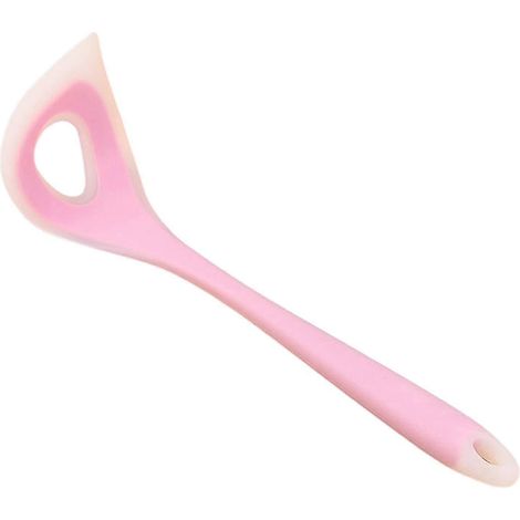 Cuillère à boulettes de viande en silicone, outil de pressage pour la cuisine à domicile, long manche, facile à nettoyer, ustensile efficace pour faire des boulettes de viande avec suspension-C