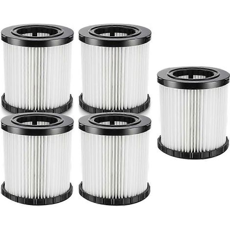 Lot de 5 filtres pour aspirateur eau et poussière DCV5801H/DCV581H, filtre HEPA de rechange pour aspirateur DCV580H (1/5)