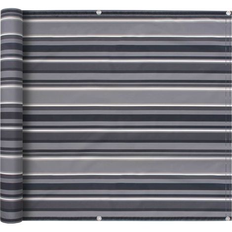 Sombrilla de Exterior Multicolor 400 x 90 cm oxford vidaXL