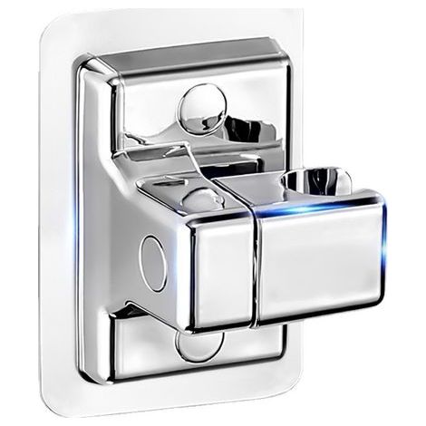 Support de pommeau de douche rotatif à 360° - Sans perçage - Support de douche universel pour douchette ou pommeau de douche (1/4)