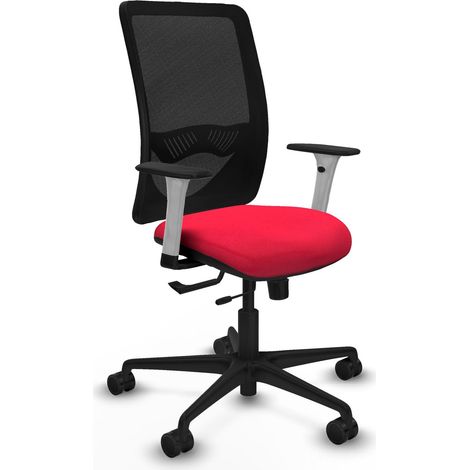 Chaise piqueras y crespo Zulema blanc support lombaire réglable (1/2)