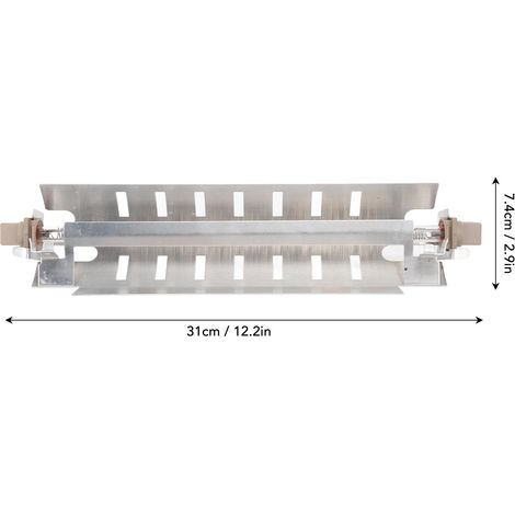 Ortviai Kit de dégivrage pour réfrigérateur WR51X10055 + capteur température WR55X10025 + thermostat WR50X10068 en alliage d’aluminium (1/4)