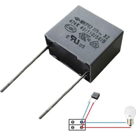 Pack 5 Condensateur Pour Ampoule Led