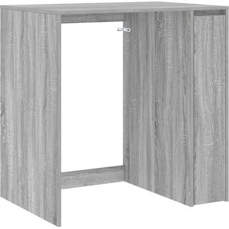 Waschmaschinen-Schrank mit Tür Graues Sonoma 87 x 60 x 89 cm vidaXL