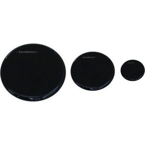 SAMET SPARTIFIAMMA PIATTINO NERO SMALTATO CUCINA A GAS 3 FORNELLI S 4720 (1/2)