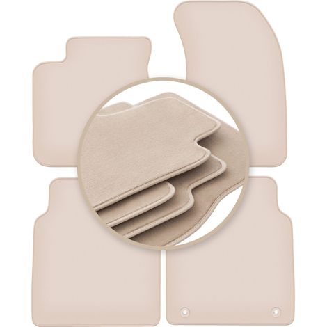 Premium-Fußmatten in Beige für: Audi A8 D4 Langversion 2010-2017 (1/5)