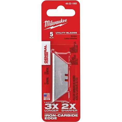 MILWAUKEE OSTRZA TRAPEZ /5szt (1/3)