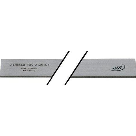 Helios Preisser Stahllineal (Spezialstahl, GG2, DIN874, feingeschliffen, 1000mm) (1/2)