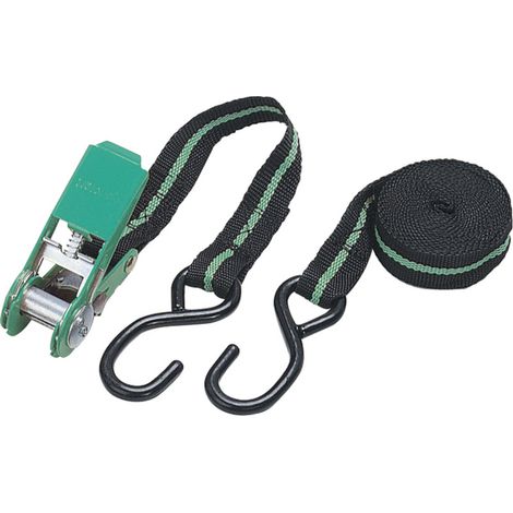 Wolfcraft 3442000 Zweiteiliger Spanngurt Zugkraft LC Niederzurren (einzeln/direkt)=176 daN (L x B) 4 (1/2)