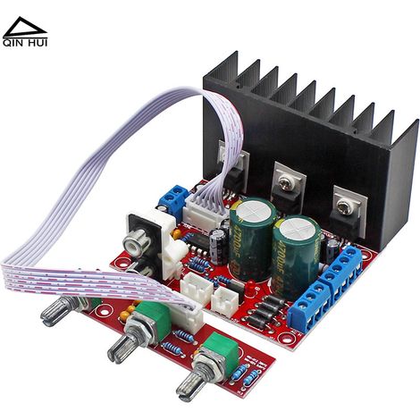 Carte d'amplificateur numérique HiFi TDA2030A, module d'amplificateur audio 2.1 canaux 2 x 18 W + 30 W pour subwoofer