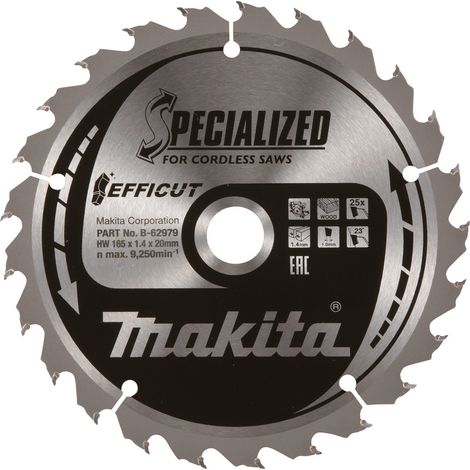 Makita E-12946 Kreissägeblatt 270 x 30 mm Zähneanzahl: 24 1 St. (1/2)