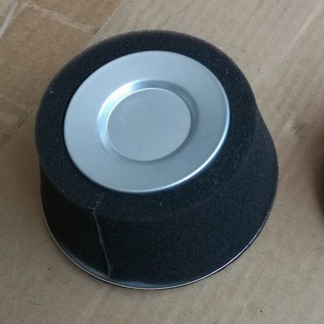 Filtre à air rond compatible avec le modèle Robin EH17 EY20 W1-185, élément filtrant en éponge 227, lavable. (1/2)