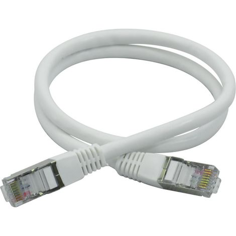Câble RJ45 / RJ45 catégorie 6 longueur 0,50M blindée