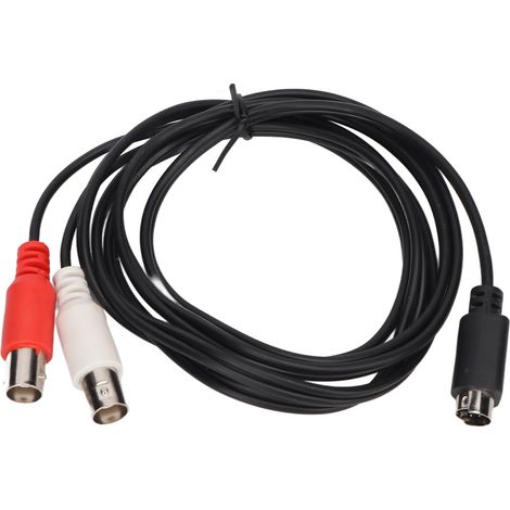 Câble répartiteur vidéo flexible MINI DIN 4 broches vers 2 BNC, 1,5 m (4,9 pi) (1/5)