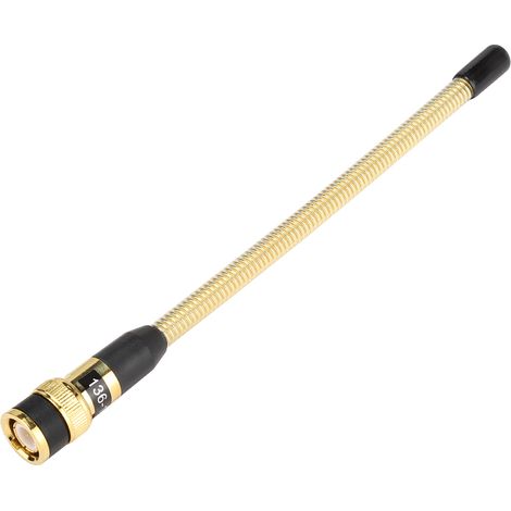 Antenne VHF flexible à ressort BNC dorée pour Malanz C150/C450/HX260/HX270 pour modèles Jianwu TH-28A/TH-48A/TH-78A (1/5)