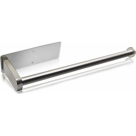 Support Dévidoir Sopalin Acier Inoxydable Pas de Perçage Porte Essuie Tout Auto-adhésif Devidoir Support Tout Mural, Derouleur Sopalin Tout Porte-rouleau de Cuisine pour Armoire (1/5)