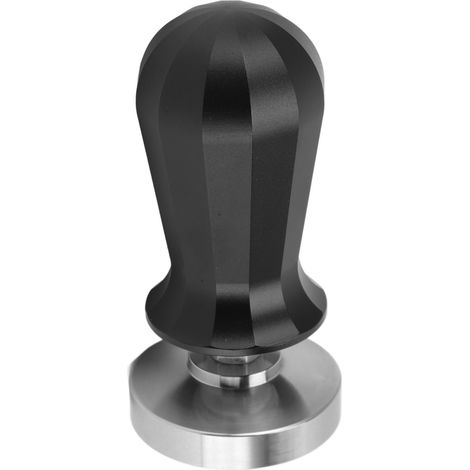 Tasseur à café plat, base en acier inoxydable 304, marteau à poudre, pression constante de 13,6 kg (30 lbs), pour accessoires de café, 51 mm (1/5)