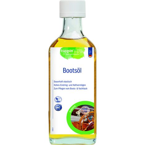 Biopin Bootsöl 250 ml farblos Holzschutzmittel