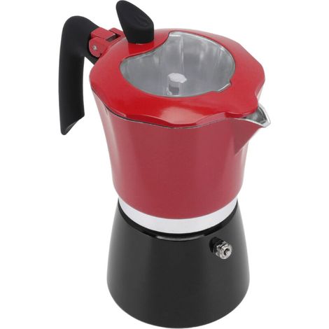 Cafetera de estufa, fácil de usar, n.° 6, jarra de 300 ml. (1/5)