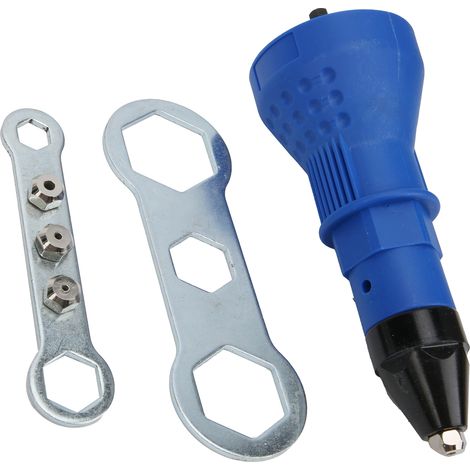 Adaptateur pour perceuse à rivets, kit de connecteurs pour tête de riveteuse, accessoires pour outils électriques (1/5)