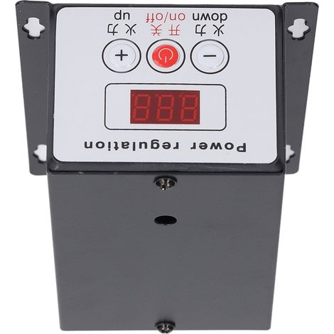 Aufwärts-/Abwärtstransformator, elektronischer Spannungsregler mit Drehzahl- und Temperaturregelung, 10000 W, Thyristor, AC 220 V (1/5)