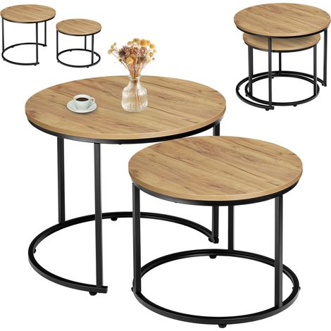Juego de dos mesas de loft Galen Small Craft