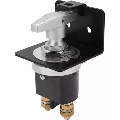 Batterietrennschalter mit Verriegelungsplatte, festem Griffisolator, ersetzt Battery Doctor Teilenummer 20247 für Auto, Wohnmobil, Boot. (1/5)