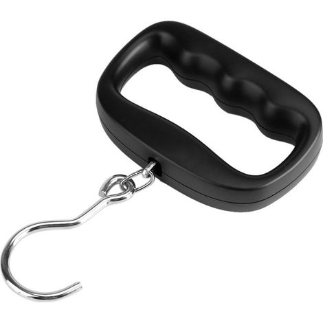 WEIHENG 50 Kg / 10g échelle de Crochet de Suspension Numérique Affichage LCD Fonction de Tare Crochet Suspendu Balance électronique Portative à Bagages échelles Postales sans Batterie (1/5)