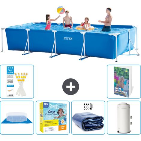 Rechteckiger Frame Pool - 450x220x84 cm - 7-teilig S71