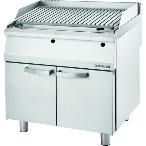 Grill Pierre de Lave Type V 6.5 kW - G20 ou G30 - Stalgast