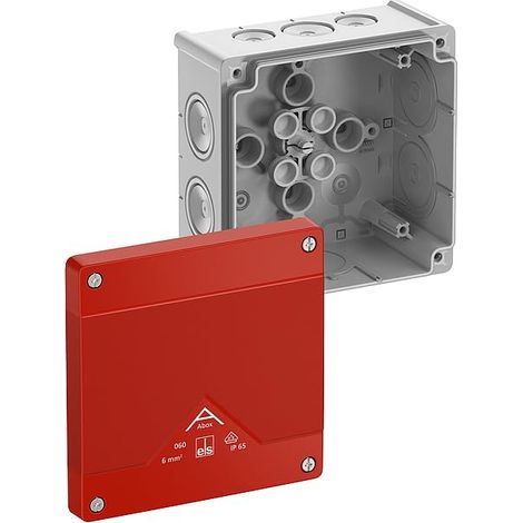 SPELSBERG 80670001 BOÎTE DE JONCTION (L X L X H) 127 X 127 X 70 MM GRIS, ROUGE IP66 1 PIÈCE(S)