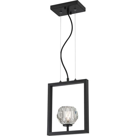 Zoa Gun Metal Pendant Light (1/2)