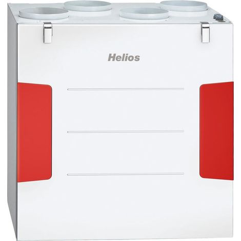 Helios KWL 500 W ET L Lüftungsgerät links mit WRG, max. 518m3/h, 580W, 230V, EC-Motoren, ET, Auto-Bypass und Web-Server