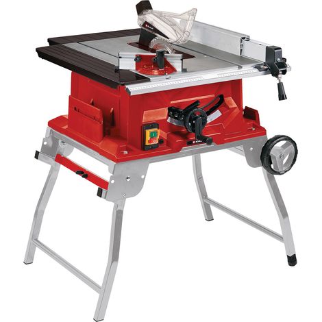 Einhell Scie circulaire sur table TE-TS 250 UF ( 2 000 W, fonction trolley, démarrage progressif, table en aluminium, extensions de table, butée parallèle et butée d’angle) (1/5)