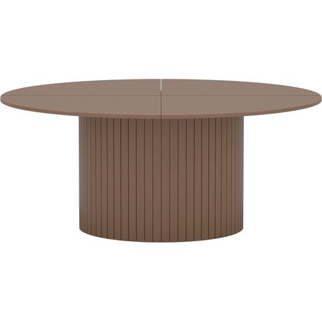 Table à Manger Ronde "Härön" 180cm Marron (1/3)