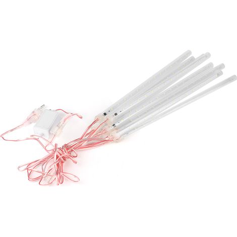 144LED étanche cascade chaîne lumière cour lumière décorative décor à la maison ue Plug 220Vblanc (1/5)