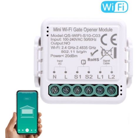 Tuya Smart Wi-Fi Garagentor-Öffnungsmodul - QS WIFI S10 C03 (1/4)