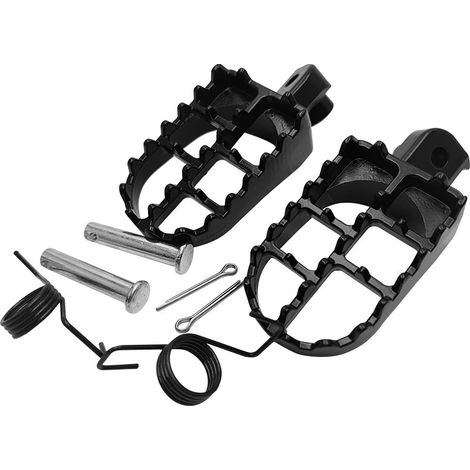 Aluminiumpedale mit Befestigungsmaterial für Yamaha PW50/80/TW200 – Offroad-Motorrad-Umbauteile (1/5)